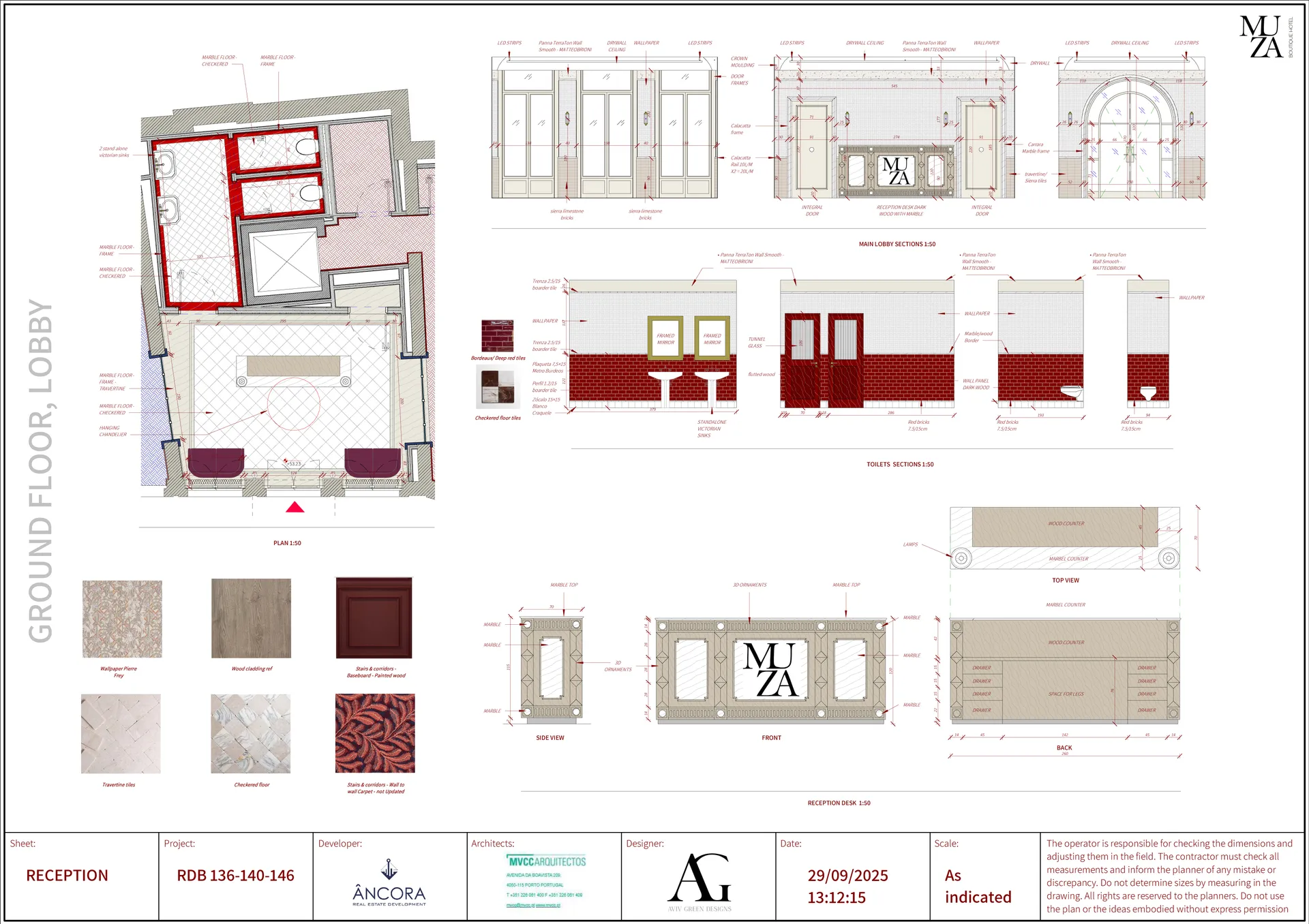 Muza Boutique hotel, Porto, Portugal — ARCHITECTURAL PLANNING (10)